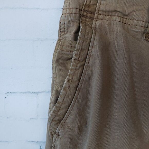 American Eagle Mens Cargo Shorts Size 30 Next Level Flex Longer Length Tan Brown - Picture 5 of 10